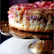 RHUBARB UPSIDE DOWN CAKE