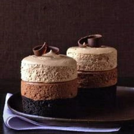Chocolate Mousse Cake Triple Layer