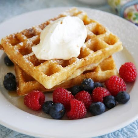Raised Waffles (Belgian)