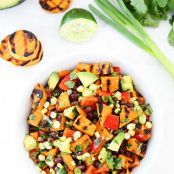 Southwestern Grilled Sweet Potato Salad