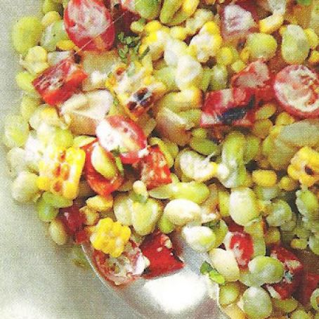 Corn and Butter Bean Salad