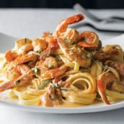Easy Shrimp Pasta for Two