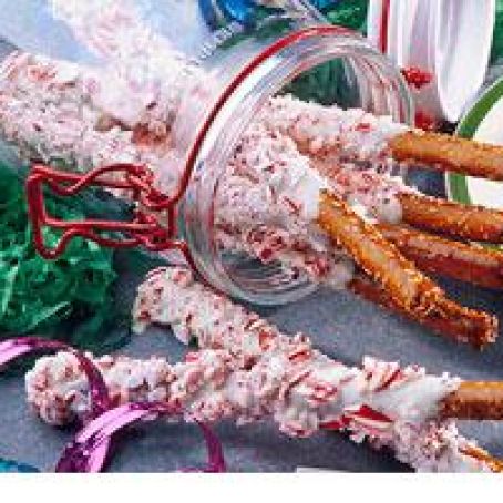 Peppermint Pretzels