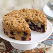 Blueberry Buckle Coffee Cake