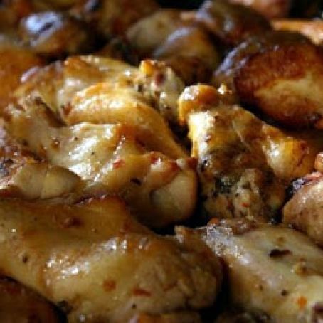 CHICKEN - Thai Flavor BBQ Chicken Wings