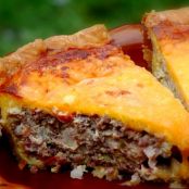 Roadside Diner Cheeseburger Quiche