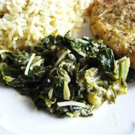 Swiss Chard, Sauteed  with Parmesan Cheese