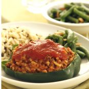 Lamb-Stuffed Green Peppers