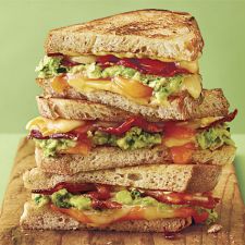 Grilled Cheese with Bacon and Guacamole