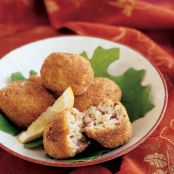Sesame-Coated Sweet Potato Croquettes