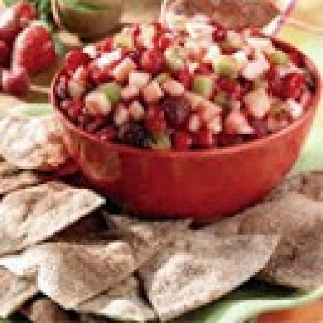 Annie's Fruit Salsa and Cinnamon Chips