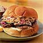 Spicy Pork and Sauerkraut Sandwiches