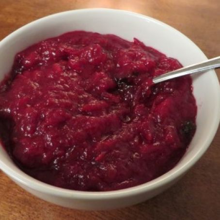 Oange Cranberry Sauce Recipe