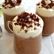 Mocha Brownie Frappucinos