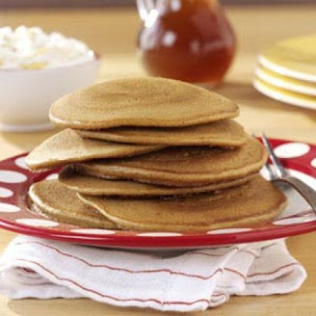 Gingerbread Pancakes with Banana Cream Recipe