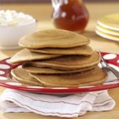 Gingerbread Pancakes with Banana Cream Recipe