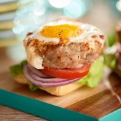 TOAD-IN-THE-HOLE BRUNCH BURGER