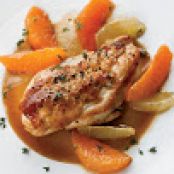 Pan-Roasted Chicken with Citrus Sauce