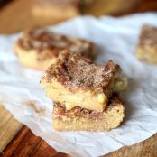 Chunky Apple Snickerdoodle Bars