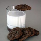 Nutella Oatmeal Cookies