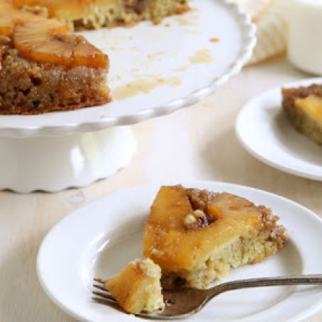 Pineapple-Zucchini Upside-Down Cake