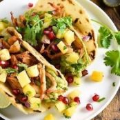 Rotisserie Chicken Tacos With Pineapple Salsa