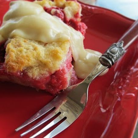 Raspberry Bread Pudding - Kneaders Copycat