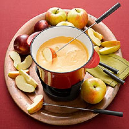 Apple-Cheddar Fondue