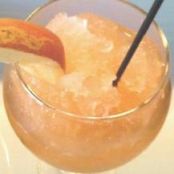 FROZEN PEACH SUMMER DRINK