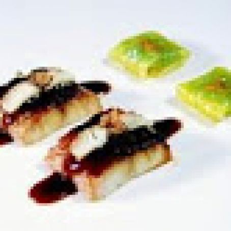 Hot Smoked Eel With Pineapple and Fennel Ravioli