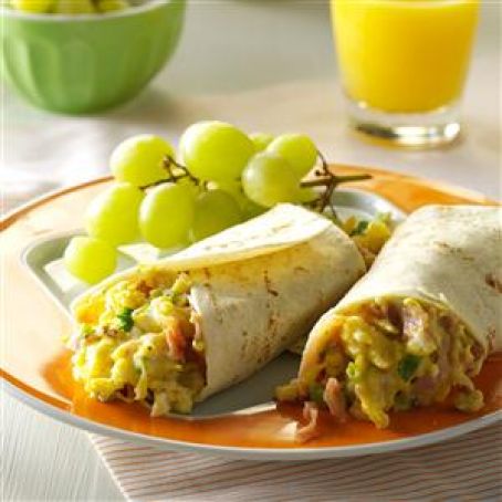 Ham & Egg Wraps