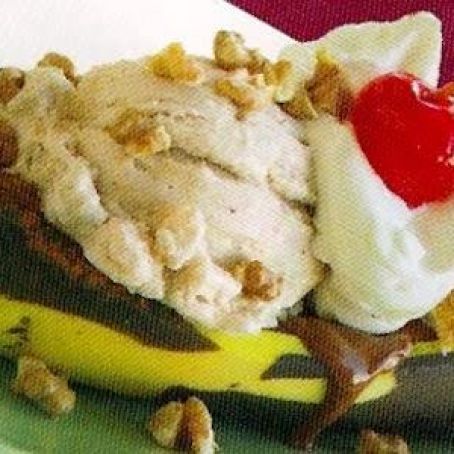 Grilled Banana Splits