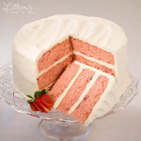 Strawberry Pecan Cake
