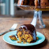 Pumpkin Chocolate Chip Bundt Cake with Chocolate Ganache