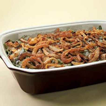 Green Bean Casserole, Healthier Version