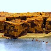 Pumpkin Swirl Brownies