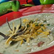 White Chile Soup with Green Chile