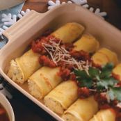 Cheesy Manicotti Crepes Recipe