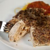 Low Carb Parmesan-Mayo Baked Chicken Butterfly