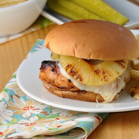 Hawaiian Chicken Sandwiches