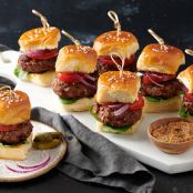 SMOKEY CHEDDAR MINI BURGERS