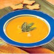 Butternut Squash Soup with Sage