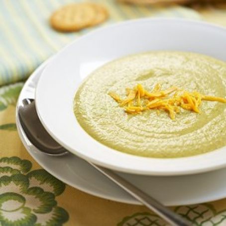 Creamy Broccoli and Cheddar Soup
