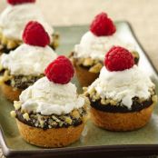 Mini Ice Cream Cookie Cups