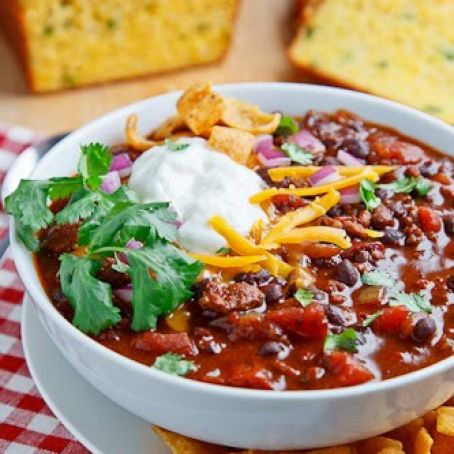 Beef And Black Bean Chili