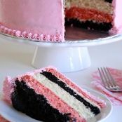 Neapolitan Layer Cake