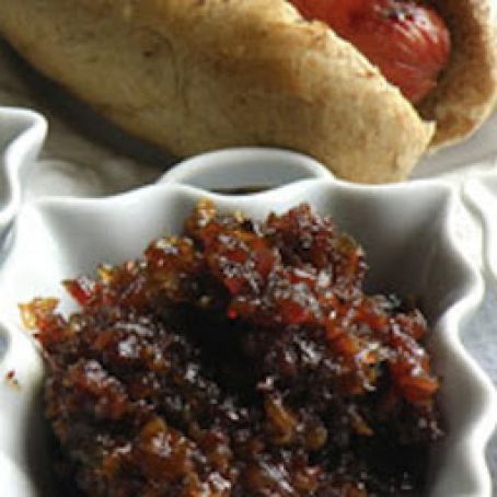 Bacon Jam (use as relish, perhaps)