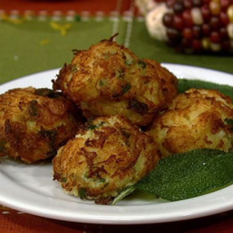 Michael Symon's Spaghetti Squash Fritters