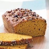 Pecan Topped Pumpkin Bread