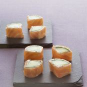 Smoked-Salmon and Cucumber Rolls